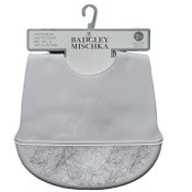 Wholesale - 2pk "Queen of the Glam" Silicone Bibs Badgley Mischka C/P 60, UPC: 195010117791
